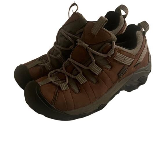 Keen Waterproof Event Brown Hiking Shoes, Size 7.5 - Picture 1 of 7